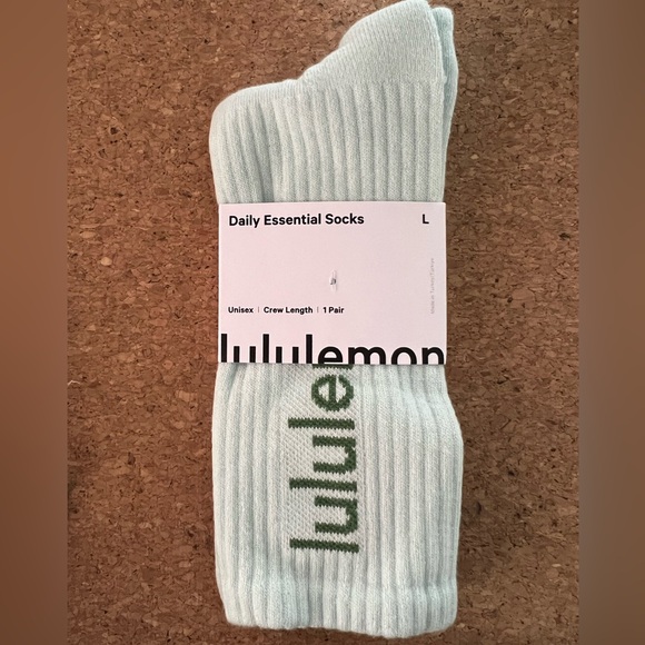lululemon athletica Accessories - lululemon athletica Daily Essential Socks Size large MIBR/SUWI